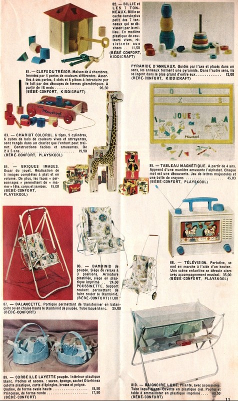 CATALOGUE:L'OISEAU DE PARADIS 1967/68