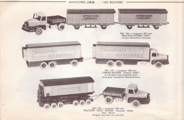 Figurines Unic Izoard Kronenbourg + Wagon Kronenbourg JRD – France (occasion)