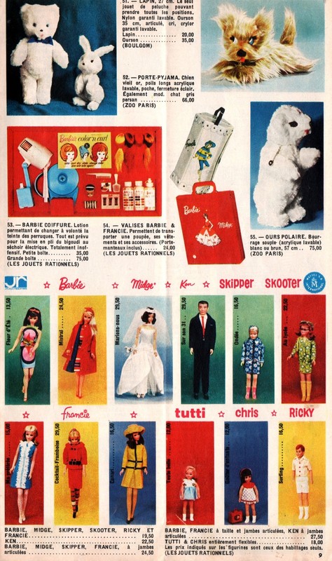 CATALOGUE:L'OISEAU DE PARADIS 1967/68