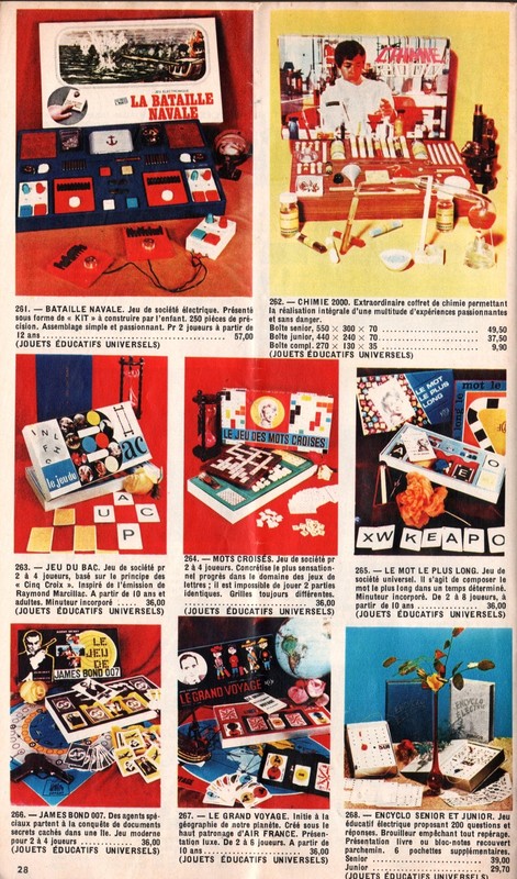 CATALOGUE:L'OISEAU DE PARADIS 1967/68