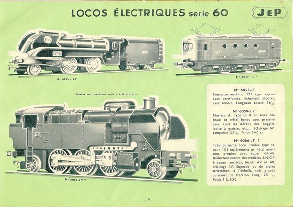 JEP Locomotive type 120 SNCF de chez Jep en O 