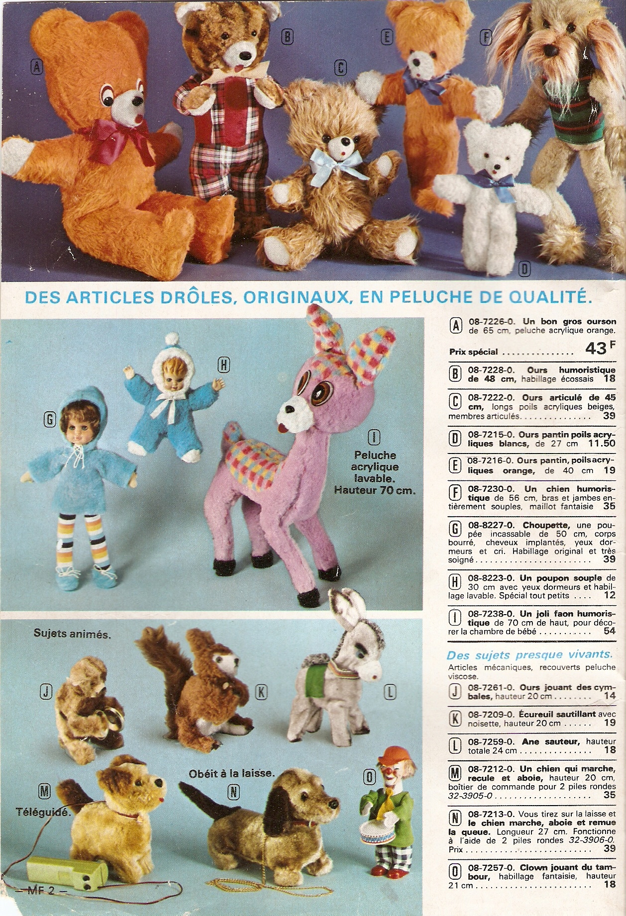 Lot 2 Catalogues MANUFRANCE : 1955 - 1968 - Catalogues (13557701
